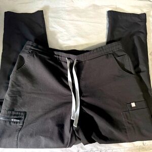 COPY - Figs Yola Skinny Scrub Pant Black M